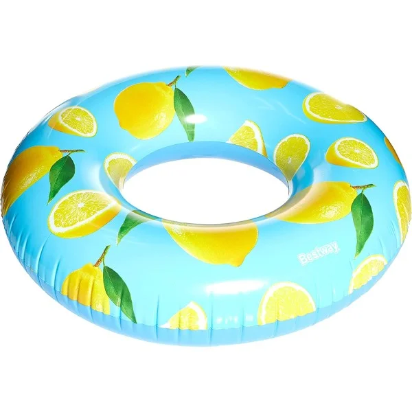 Bestway Scentsational Lemon Swim Ring 119cm  - 36229